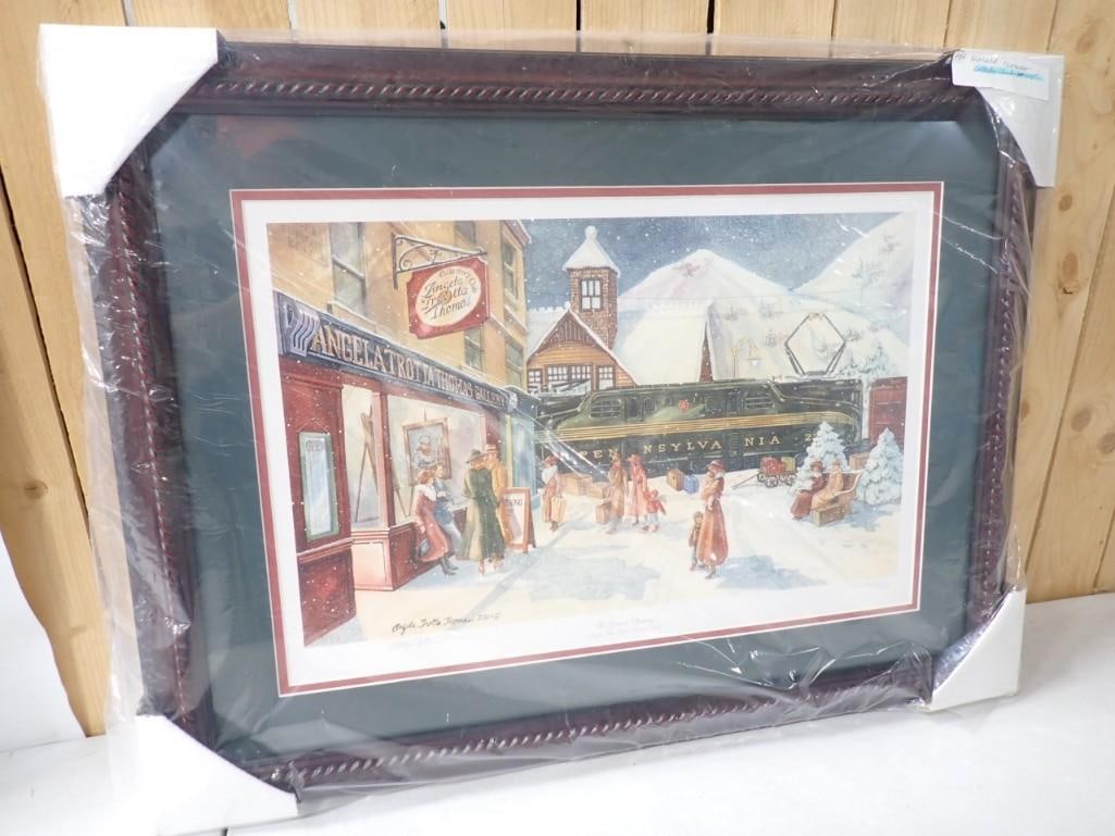 "The Grand Opening" Angela Trotter Thomas Print Pencil Signed and Numbered 115/350 (1 of 10)