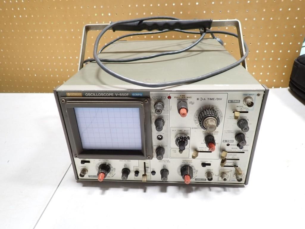 Hitachi Oscilloscope Model V-650F (1 of 6)