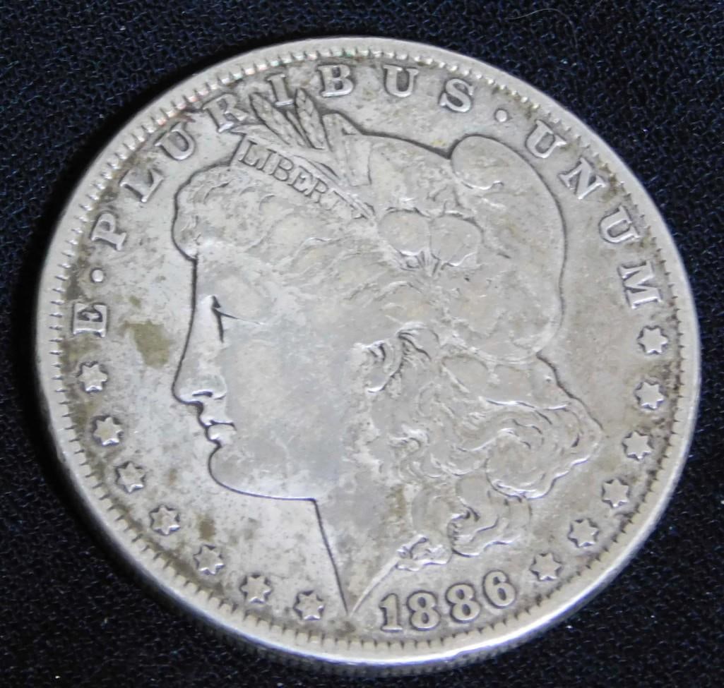 1886-P Morgan Dollar 90% Silver (1 of 2)