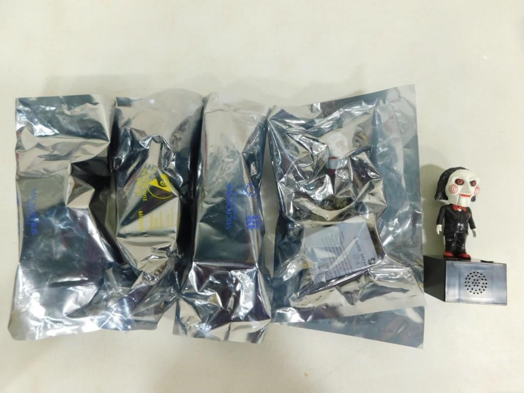 5 Saw the Movie Billy the Puppet Voice Recorder Player 4 NOS and 1 Loose Movie Promo (1 of 6)