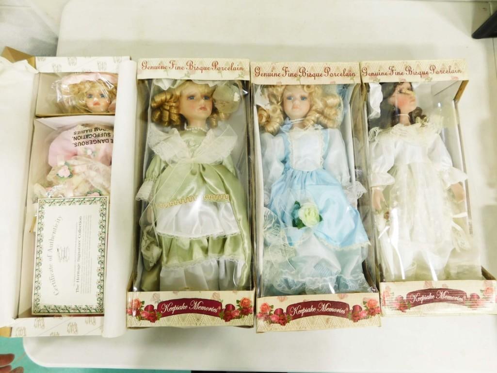 4 Dolls incl 3 Keepsake Memories and 1 Heritage Signature Collection (1 of 4)