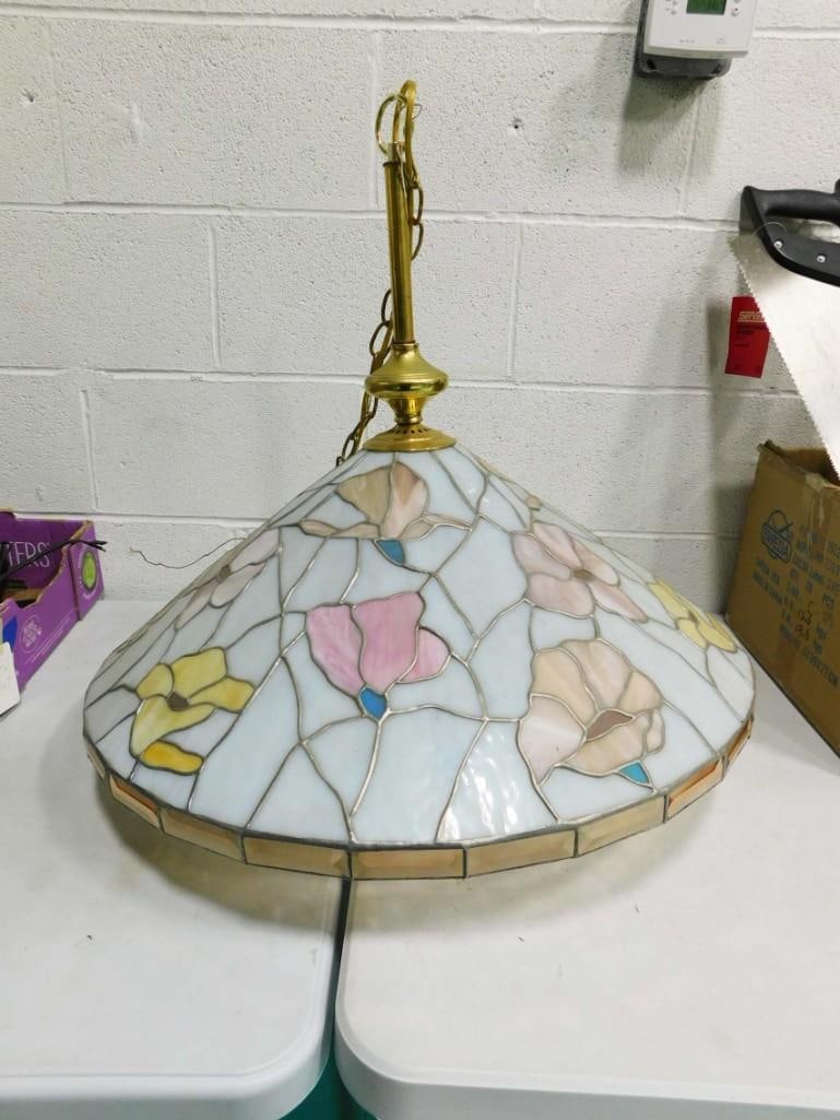 Stained Glass Light Fixture (1 of 9)