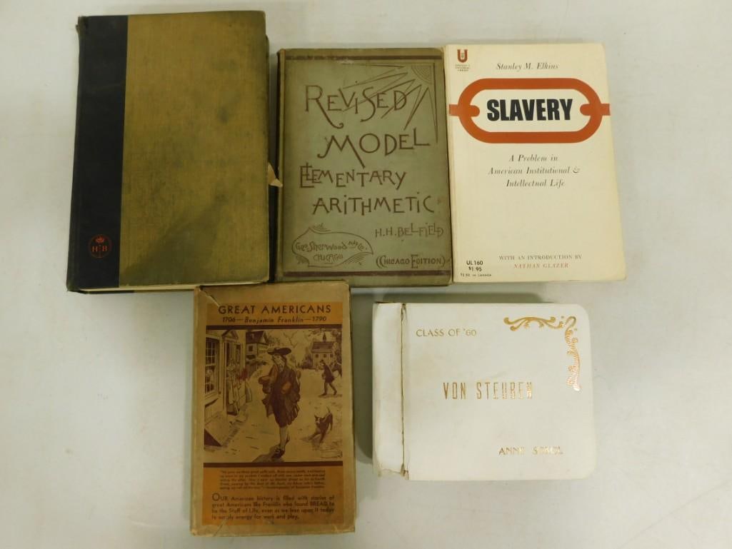 Vintage Books incl The Day Christ Died, Class of '60 Von Steuben Ann Sokol, (1 of 10)