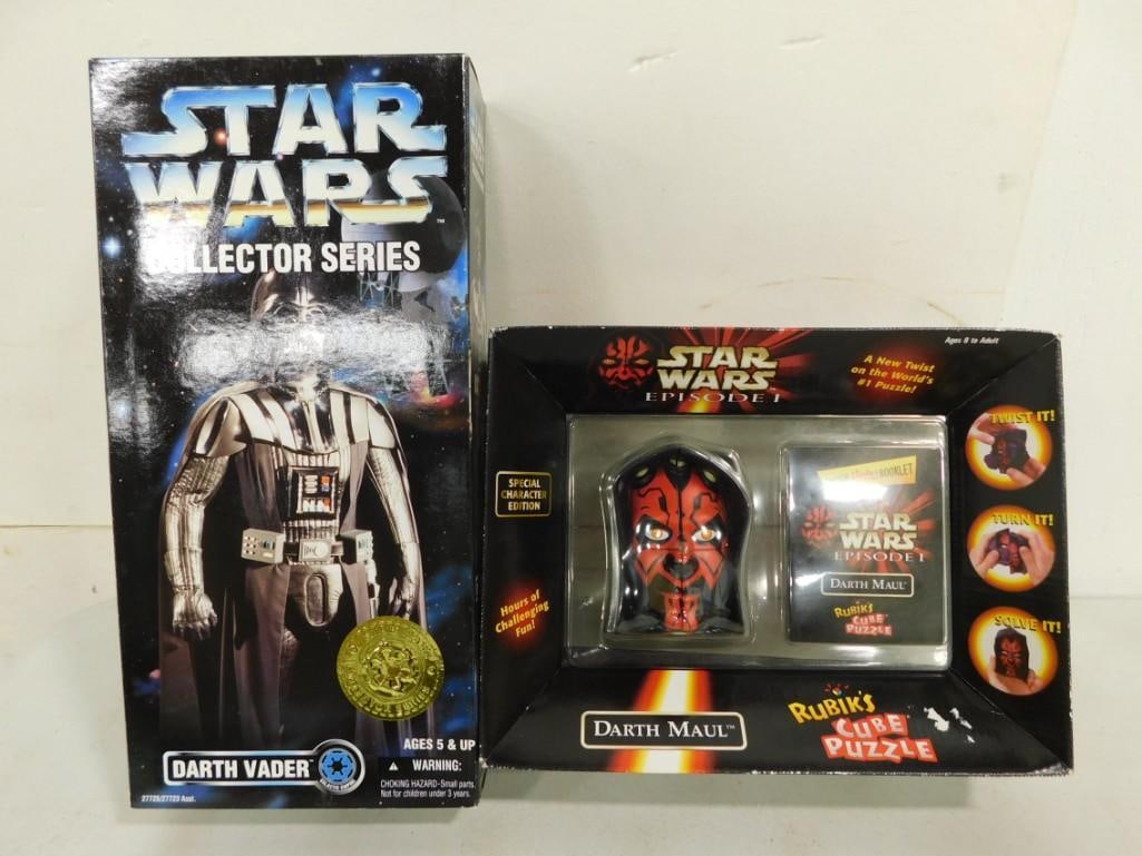 2 Star Wars Toys New in Package incl Star Wars Collector Series Darth Vader Figure and Star Wars Epi (1 of 6)