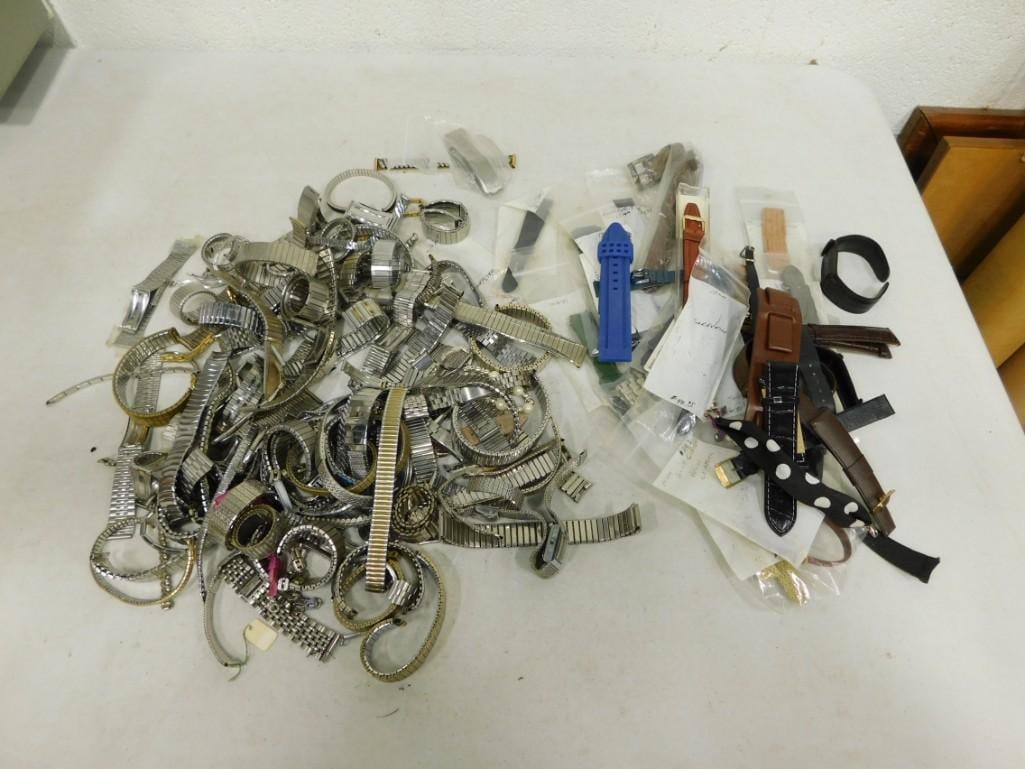 Lot of assorted Watch Bands, etc. - Lots of them! (1 of 4)