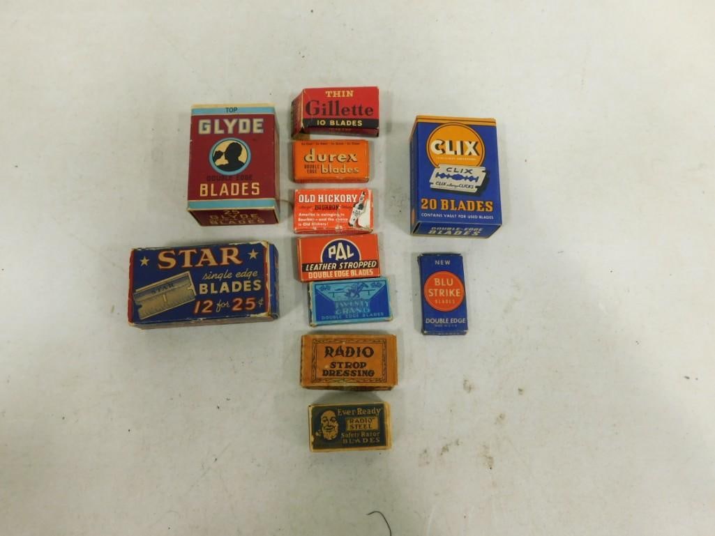 Lot of Vintage Razor Blades with boxes (1 of 3)