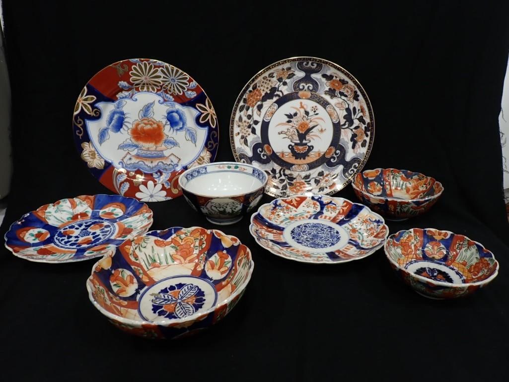 Asian Style Plates and Bowls (1 of 18)