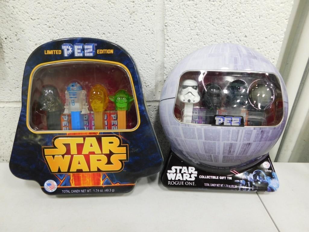 2 Sets of Star Wars Pez Dispensers (1 of 4)