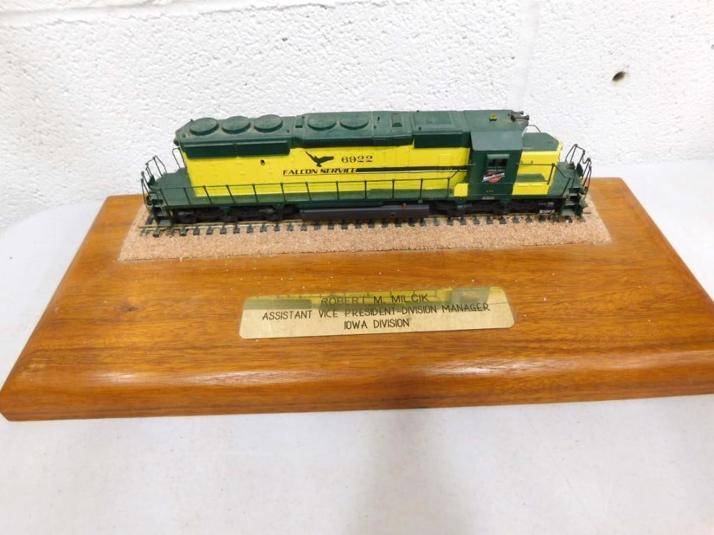 North Western Railroad Desk Award (1 of 4)