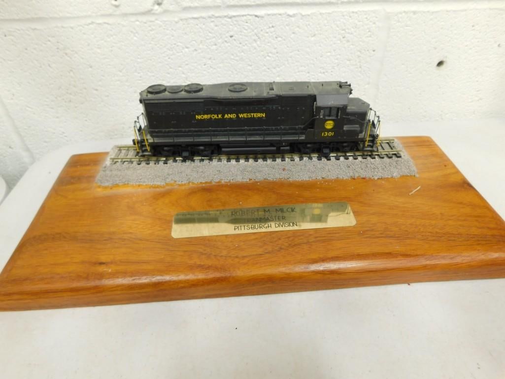 Norfolk and Western Railroad Desk Award (1 of 4)