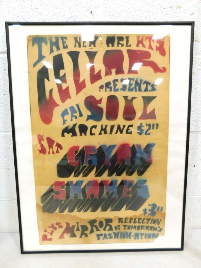 Band Poster The New Arlington Heights Cellar Presents Fri Soul machine and Sat Cryan Shames (1 of 4)