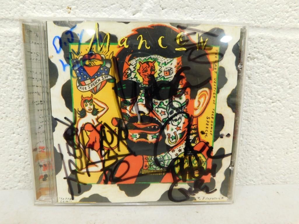 Mancow Muller Signed CD Case along with other Signatures - No COA (1 of 4)