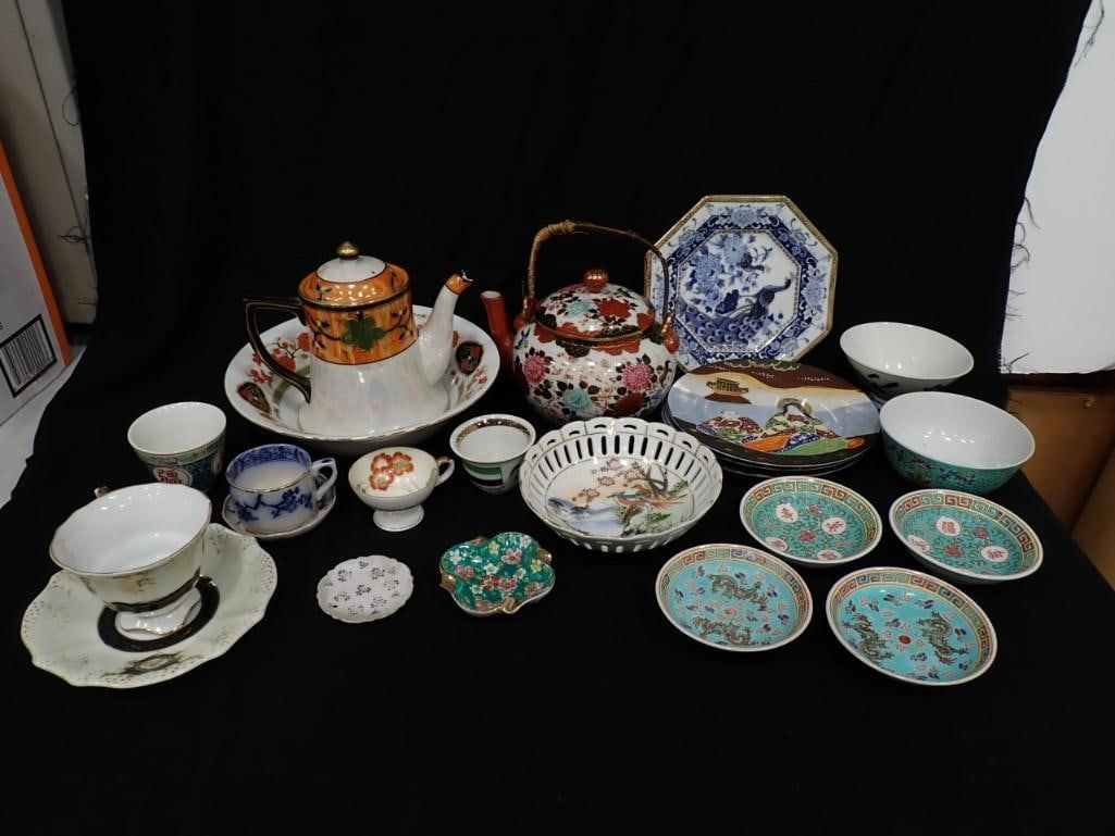 Misc. Japan, Occupied Japan and some Chinese Ceramic Pieces, Plates Tea, etc. (1 of 18)