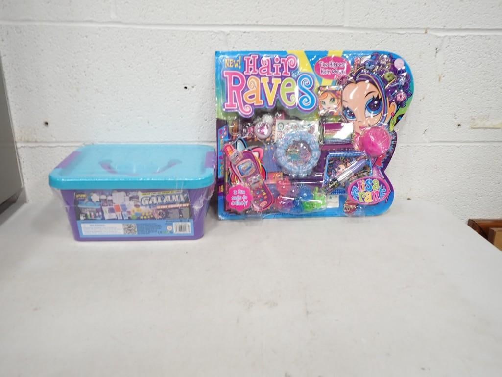 New in Package Hair Raves and Galaxy Slime Combo Kit Girl Zone (1 of 4)