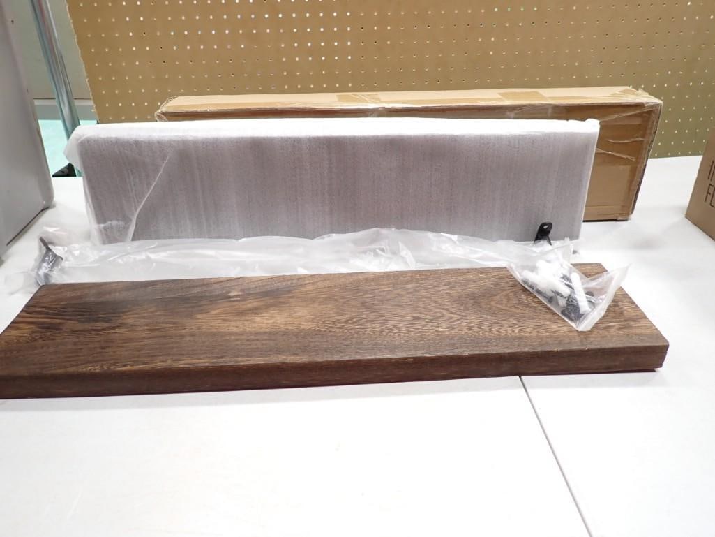 2 Sets of 2 Wall Mounted Floating Shelves with original boxes - Undereave (1 of 4)