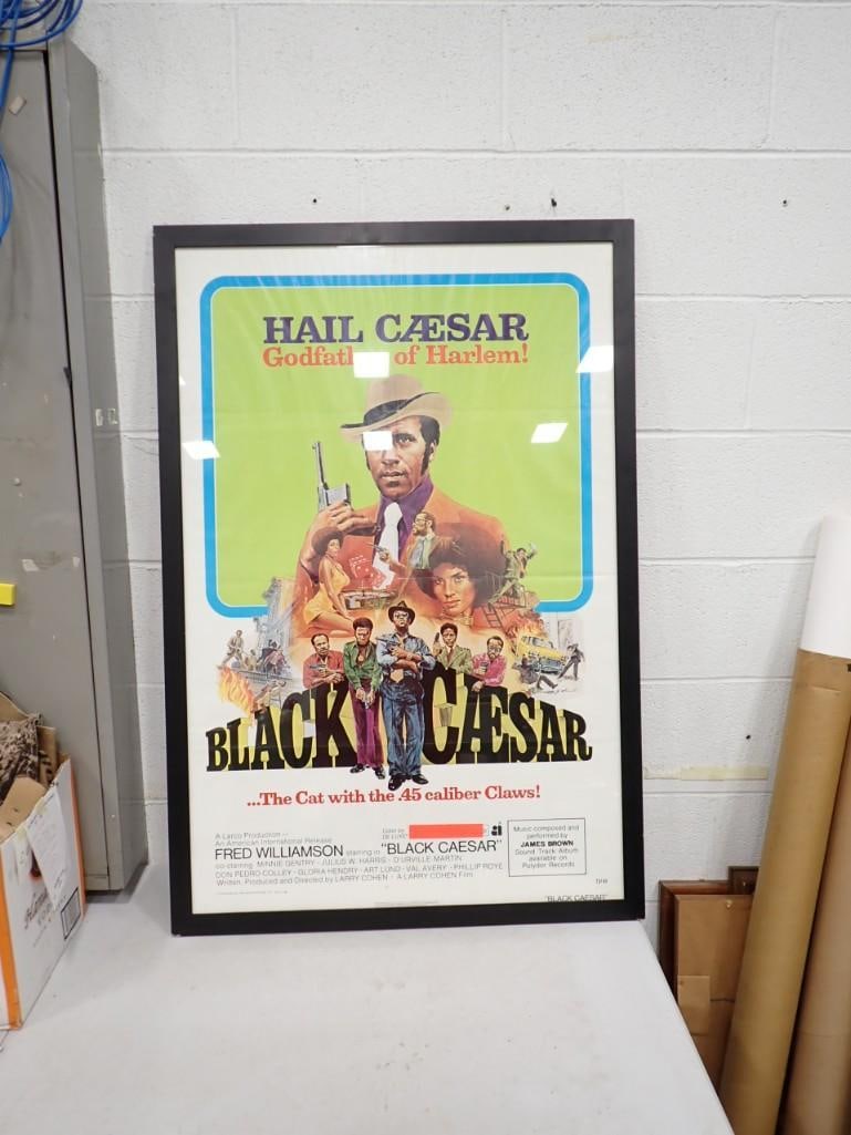 Framed Vintage Black Caesar Movie Poster (1 of 4)