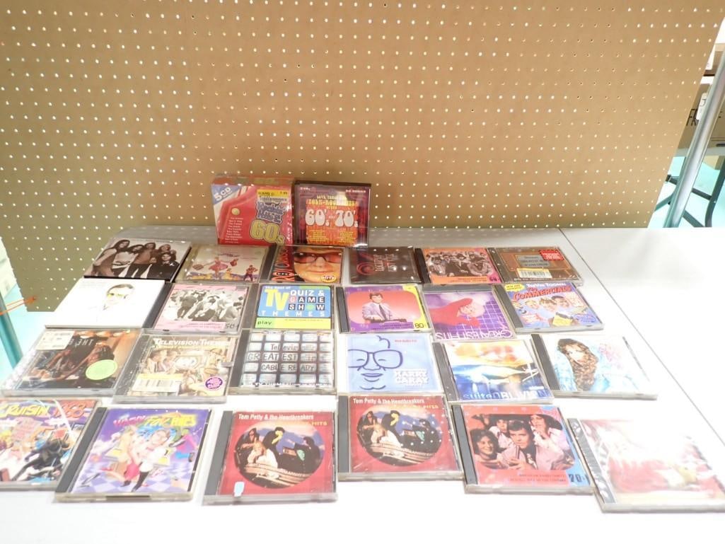 Music CD Lot including Tom Petty, Harry Caray, Dolly Parton, Roy Orbison, Fleetwood Mac, Box Sets, e (1 of 4)