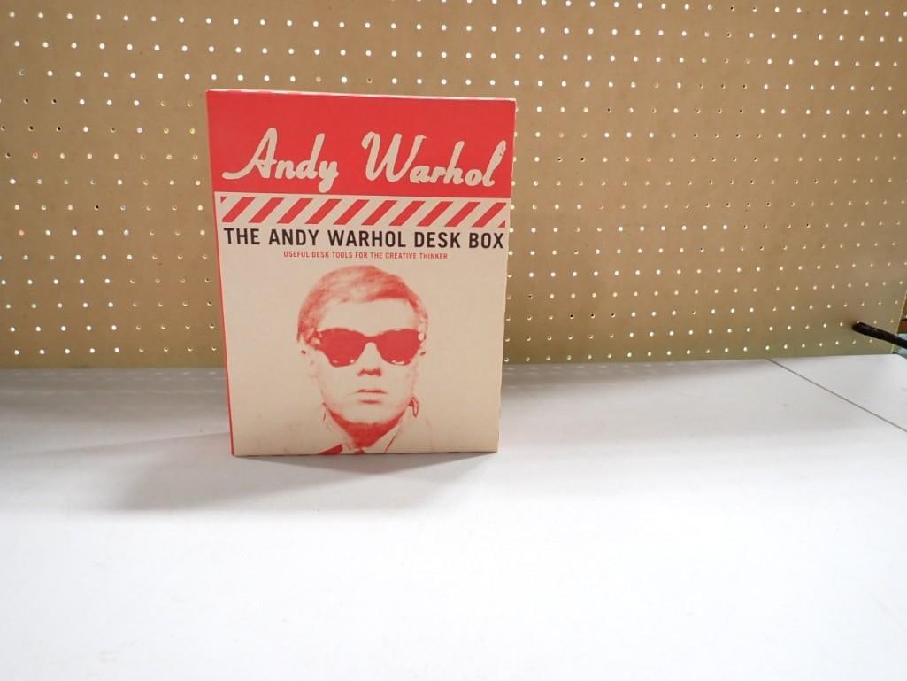 Andy Warhol Desk Box - Useful Desk Tools for the Creative Thinker: Andy Warhol Desk Box - Useful Desk Tools for the Creative Thinker