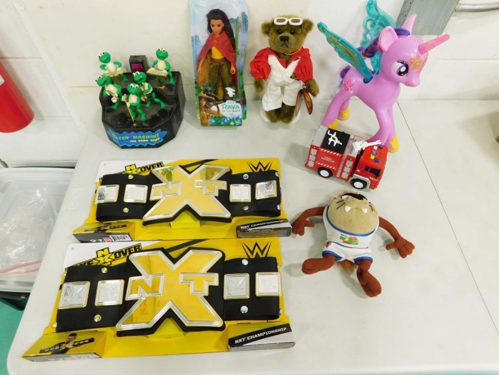 Lot of Toys, Plush, Belts (1 of 8)