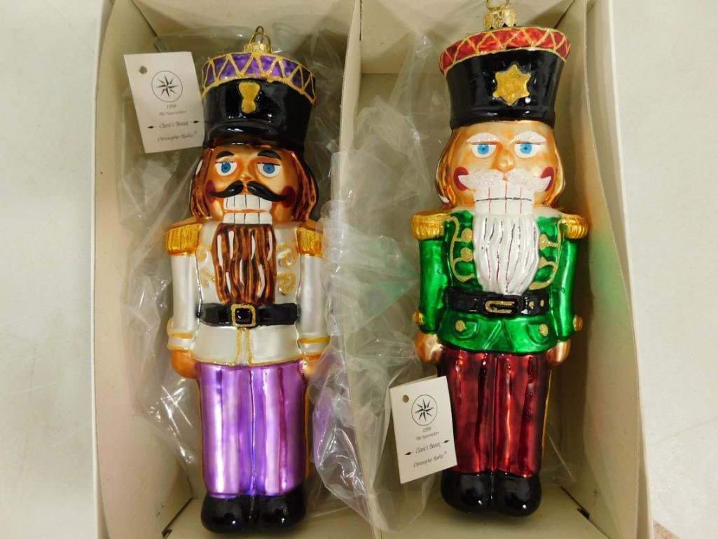 2 Christopher Radko Nutcracker Christmas Ornaments Limited Edition with Original Box and Tags (1 of 7)
