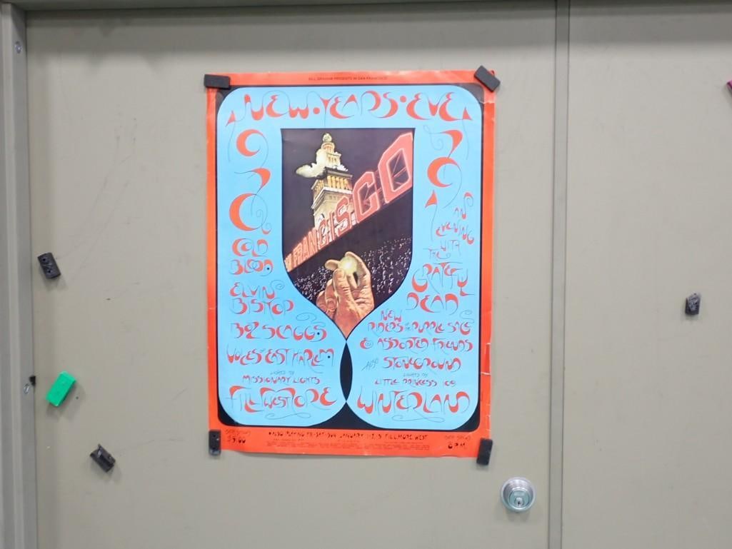 1985 Griffin Grateful Dead Twenty Years So Far Poster 1985 Griffin Grateful Dead Twenty Years So Far Poster