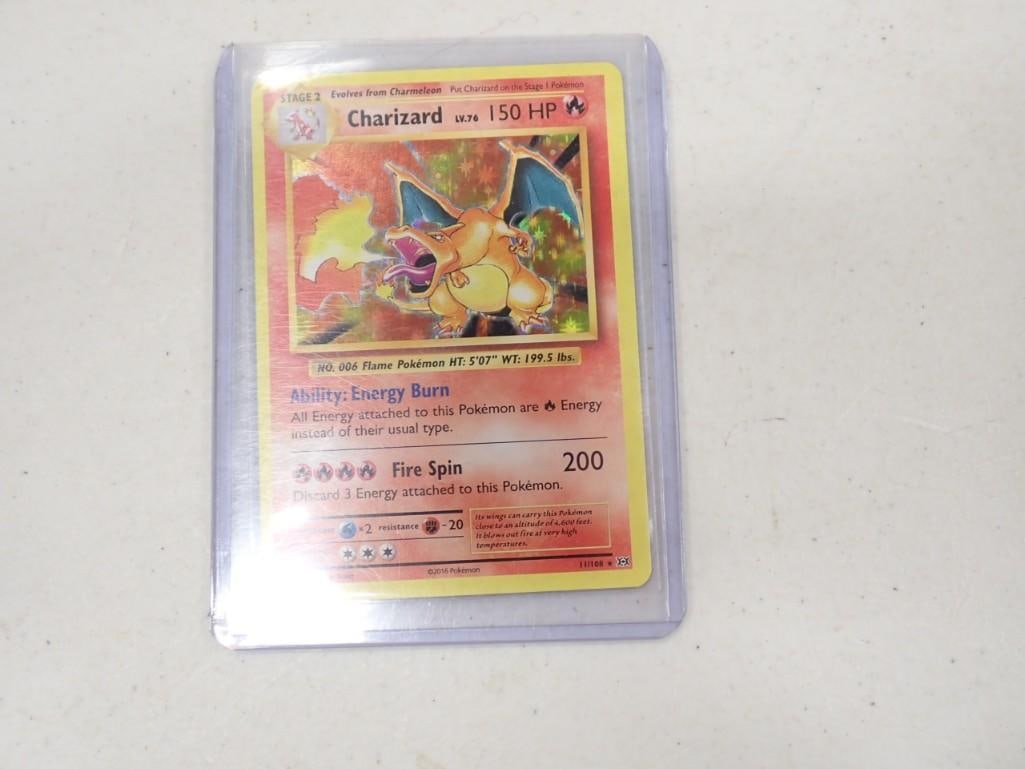 Pokemon 2016 Charizard LV.76 XY Evolutions Card (1 of 4)