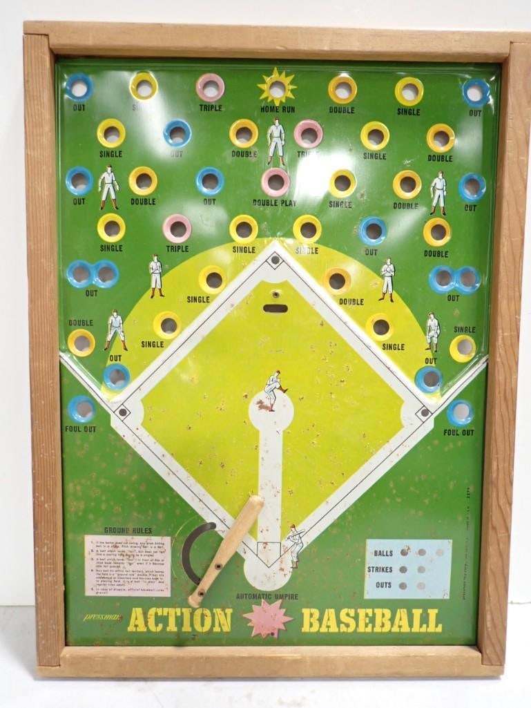 Vintage Action Baseball Metal Game (1 of 2)