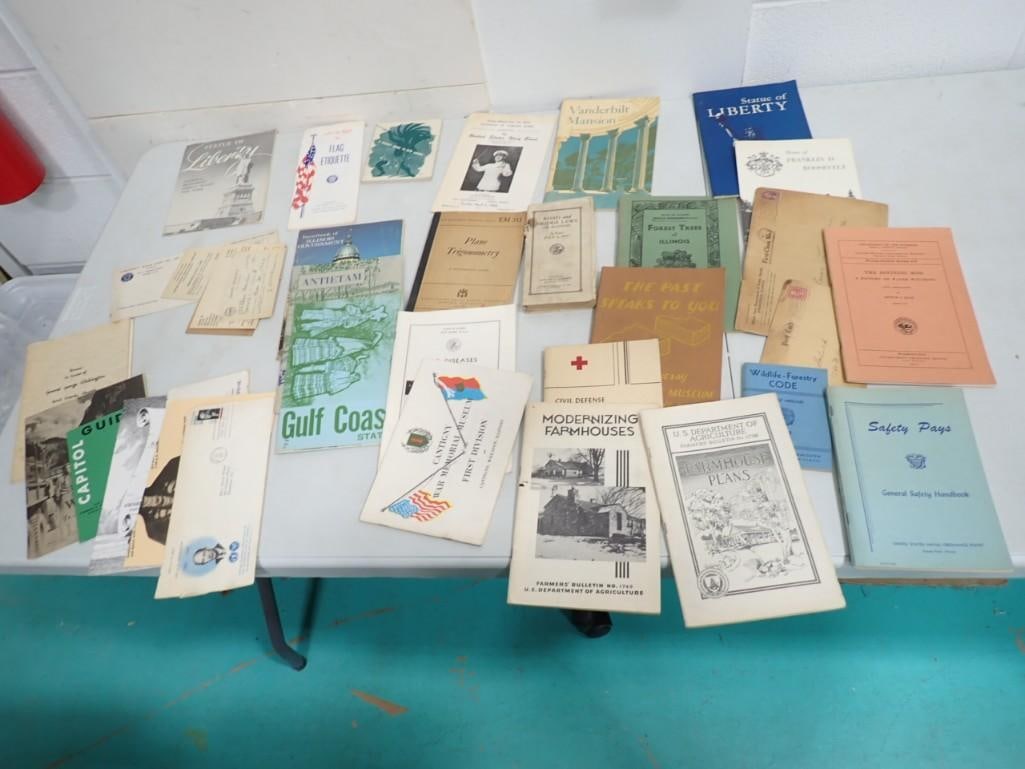 Vintage Ephemera incl Government, Military, Etc (1 of 8)