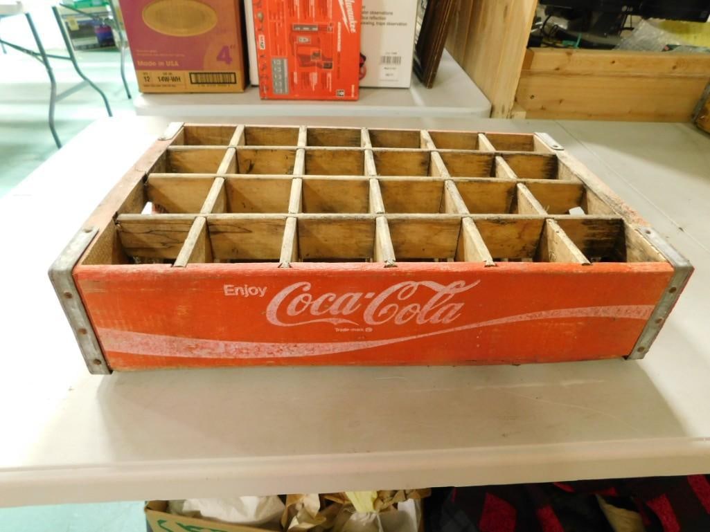 Vintage Coca Cola Wood Crate (1 of 4)