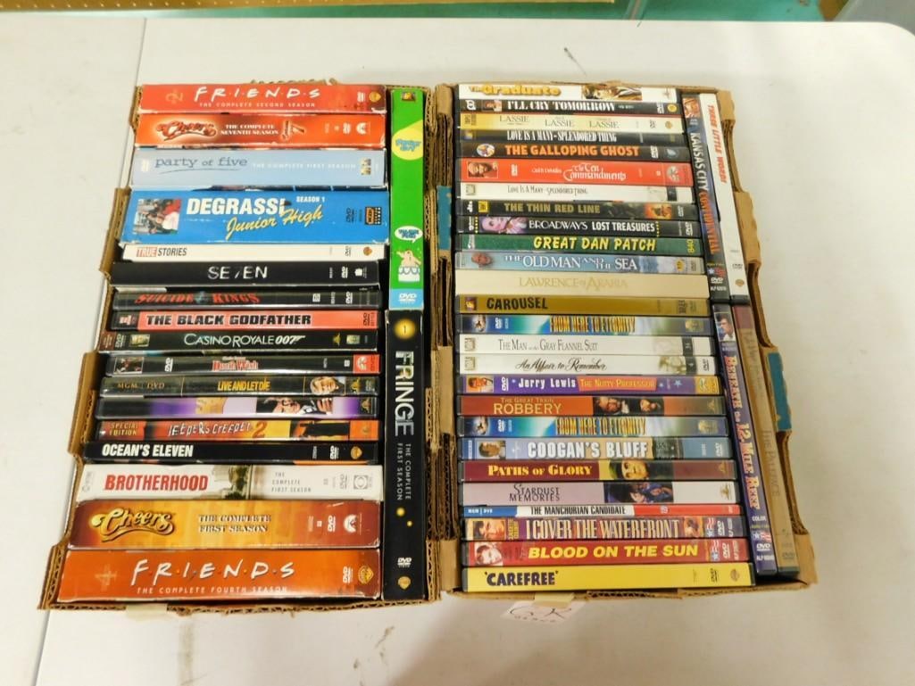 DVDs incl Degrassi Junior High, Fringe, Cheers, Ocean's Eleven, etc: DVDs incl Degrassi Junior High, Fringe, Cheers, Ocean's Eleven, etc