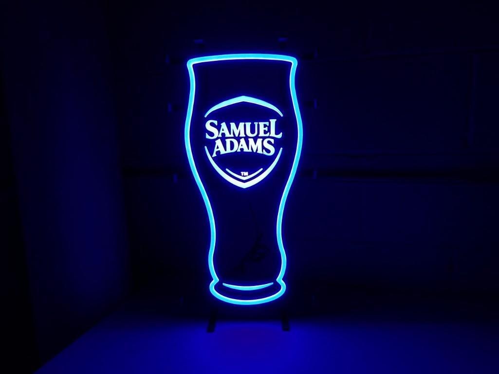 Samuel Adams Beer Lighted Sign Works (1 of 9)