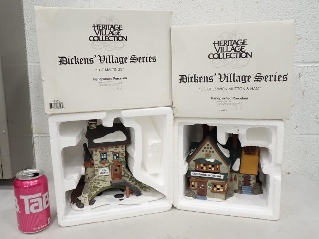 2 Dept 56 Buildings incl The Maltings and Giggelswick Mutton & Ham (1 of 13)
