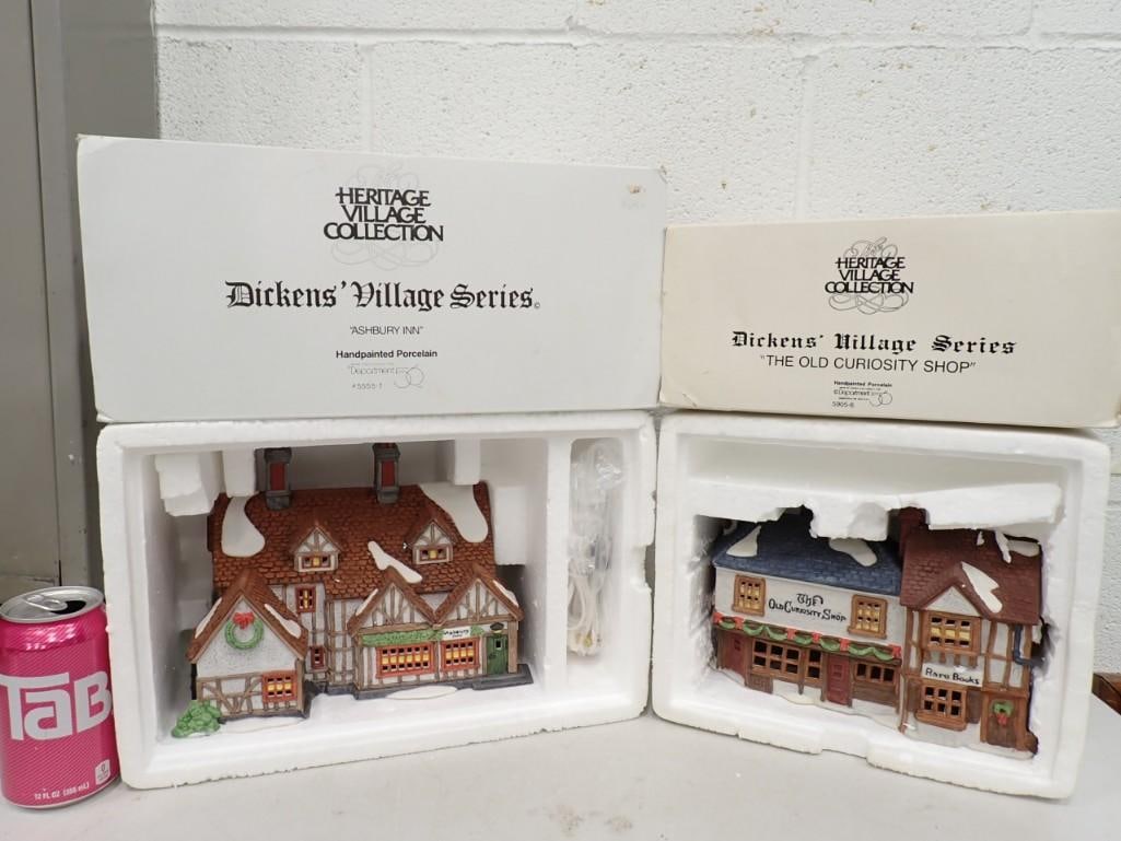 2 Dept 56 Buildings incl Ashbury Inn and The Old Curiosity Shop (1 of 11)