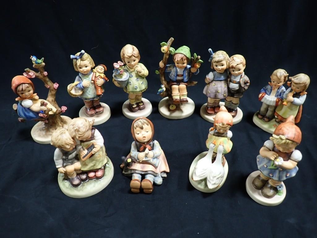 10 Goebel Hummel Figurines (1 of 9)