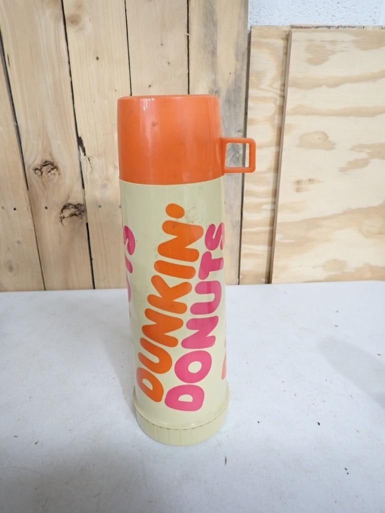 Vintage Duncan Donuts Insulated Coffee Mug / Thermos: Vintage Duncan Donuts Vacuum Insulated Coffee Mug / Thermos.