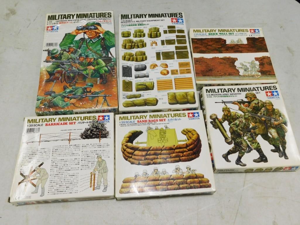 6 Tamiya Military Miniatures Sets (1 of 5)