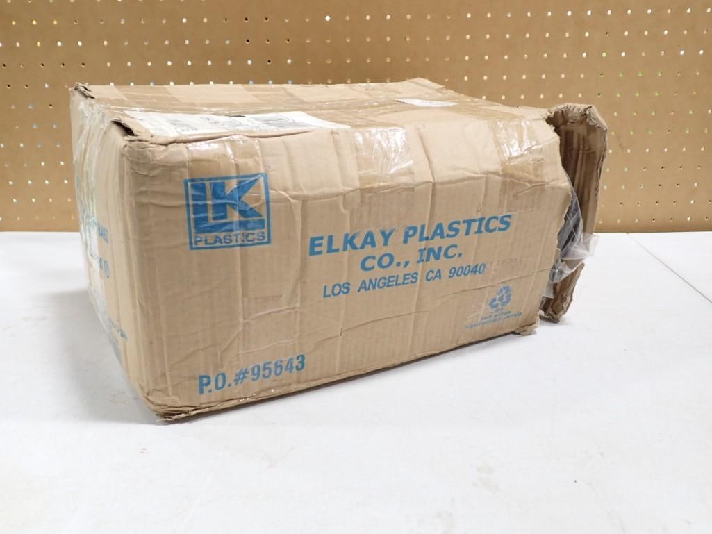 Case of 1000 9x12" 3 mil LD Poly Amber Seal-top Bags: Case of 1000 9x12" 3 mil LD Poly Amber Seal-top Bags