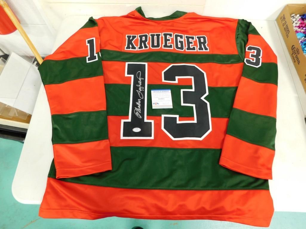 A Nightmare on Elm Street Freddy Krueger Jersey Signed by Heather Langenkamp (1 of 9)