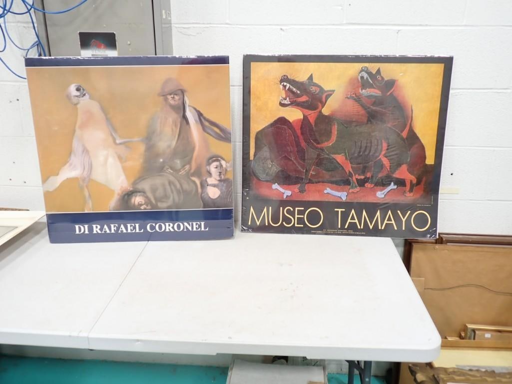 2 Posters incl Museo Tamayo Poster Depicting "Animales" by Rufino Tamayo (Mexican, 1899-1991) (1 of 4)