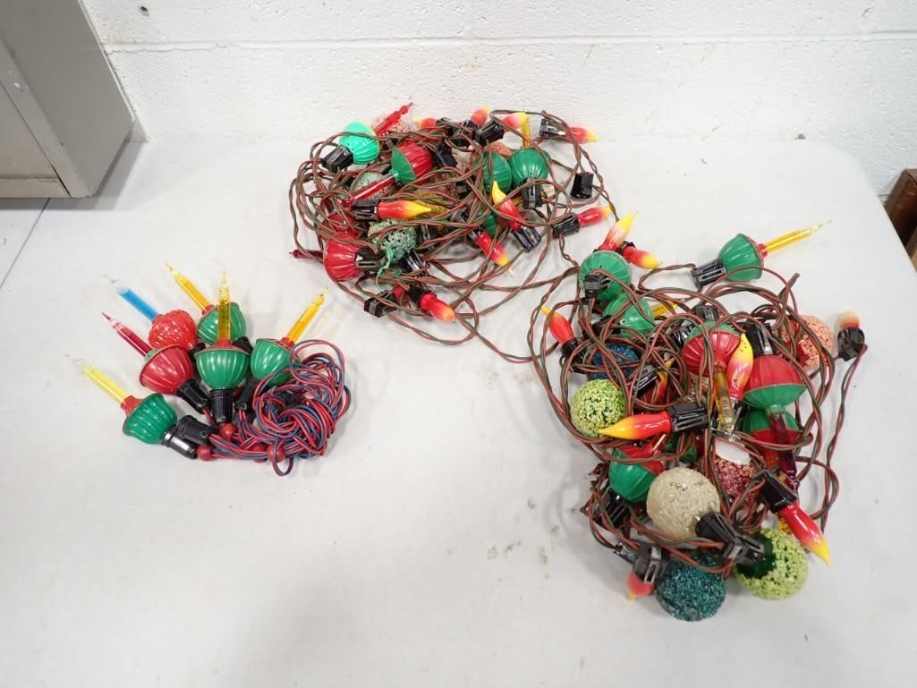 Christmas Light Lot including Bubble Lights (1 of 7)