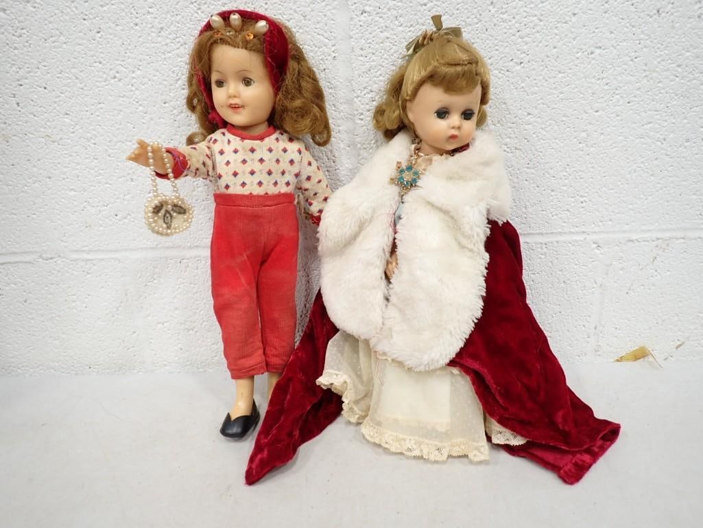 Pair of Vintage Dolls including Shirley Temple and Vintage Madame Alexander (1 of 6)