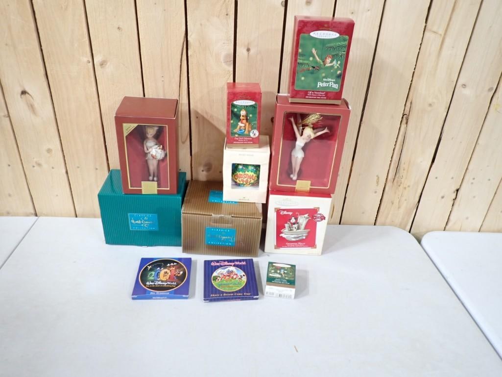 Christmas Ornament Lot including Hallmark Keepsake, Walt Disney, etc.: Christmas Ornament Lot including Hallmark Keepsake, Walt Disney, etc.