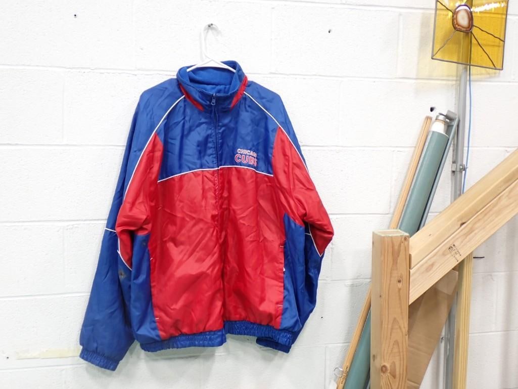 Chicago Cubs Windbreaker Jacket Size XL (1 of 6)