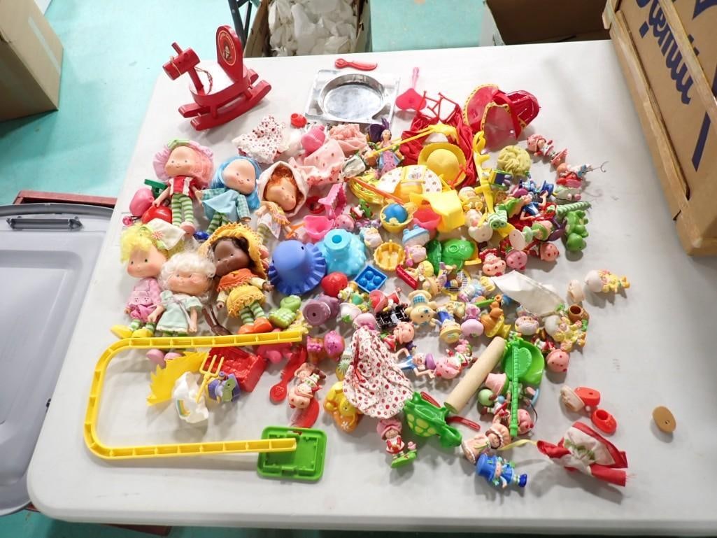 Huge Strawberry Shortcake Lot, etc. including Figurines, Dolls, Accessories, etc. (1 of 10)
