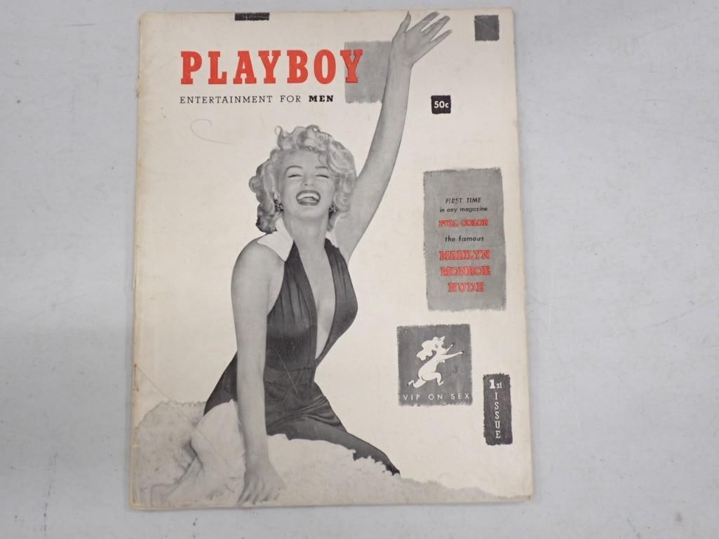 December 1953 Playboy Magazine - The very first issue - features Marilyn Monroe (1 of 10)