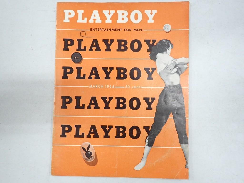 March 1954 Playboy Magazine (1 of 3)