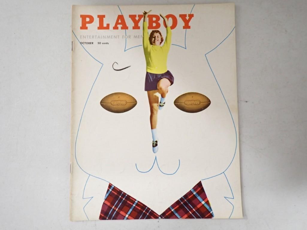 October 1954 Playboy Magazine (1 of 4)
