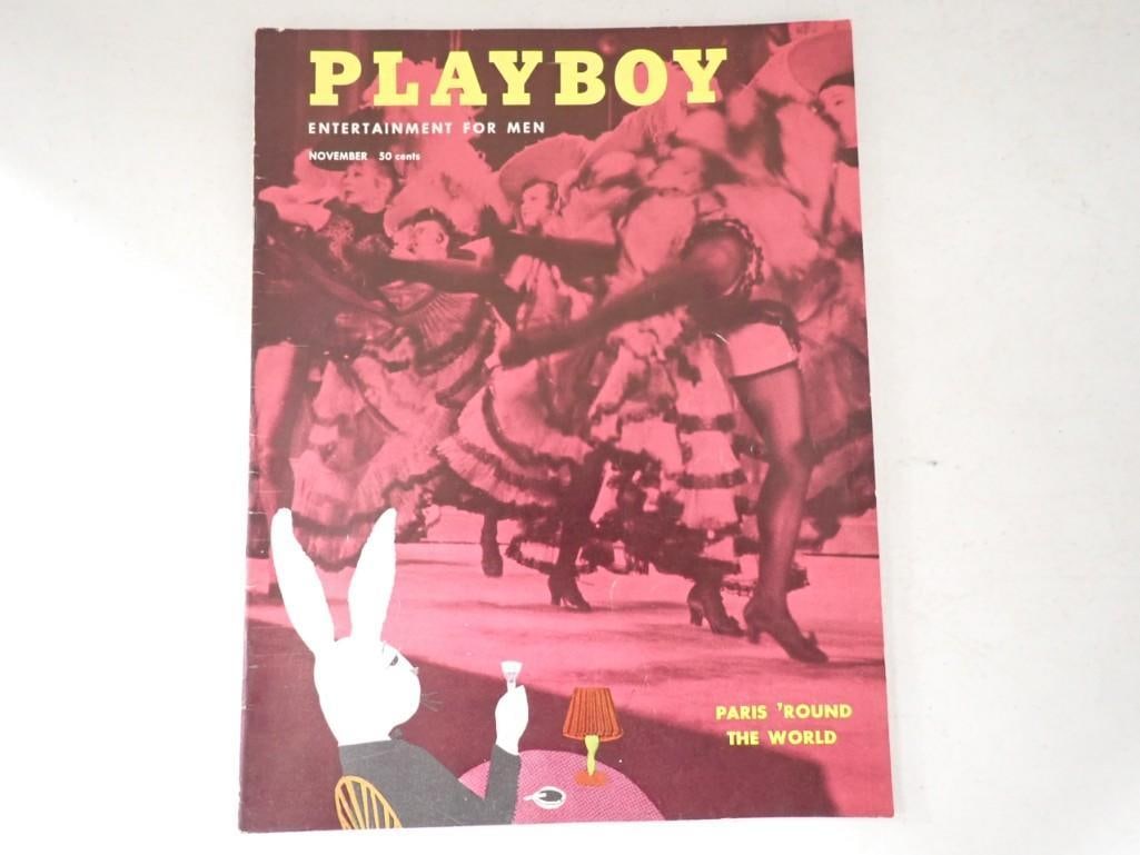 November 1954 Playboy Magazine (1 of 4)