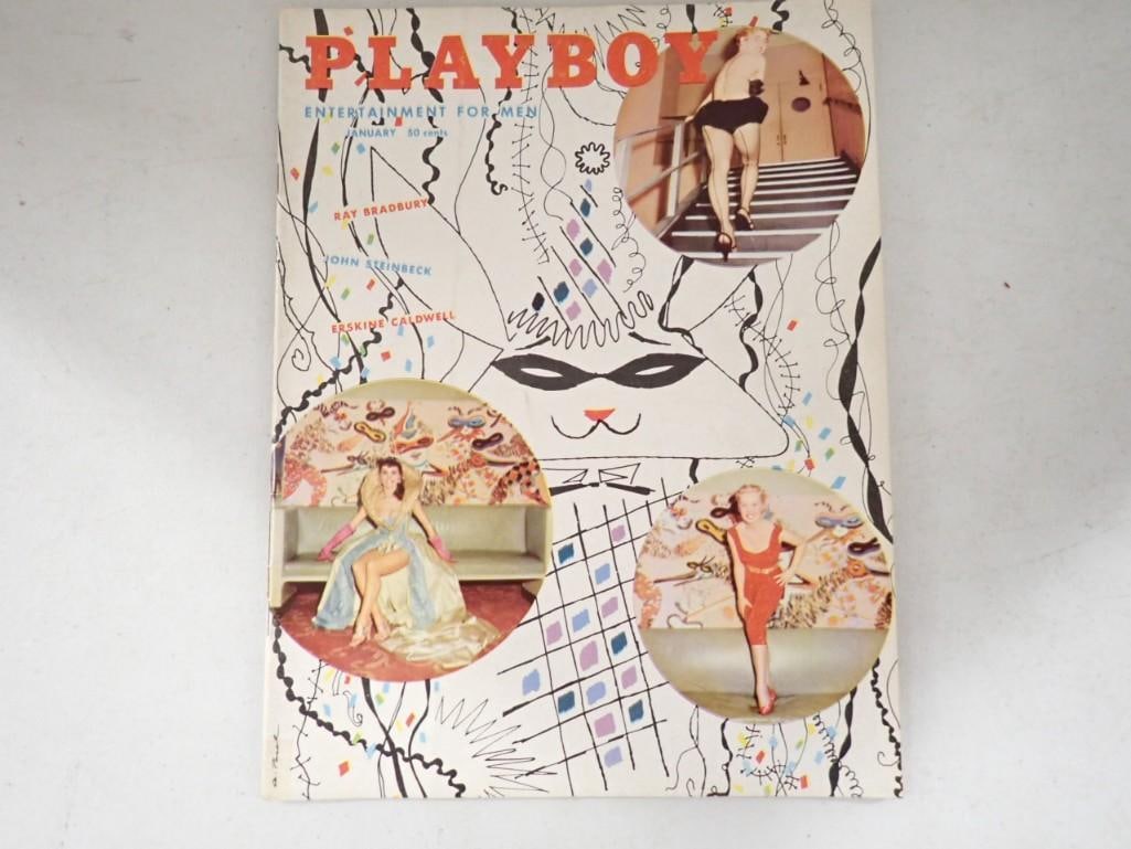 January 1955 Playboy Magazine (1 of 3)