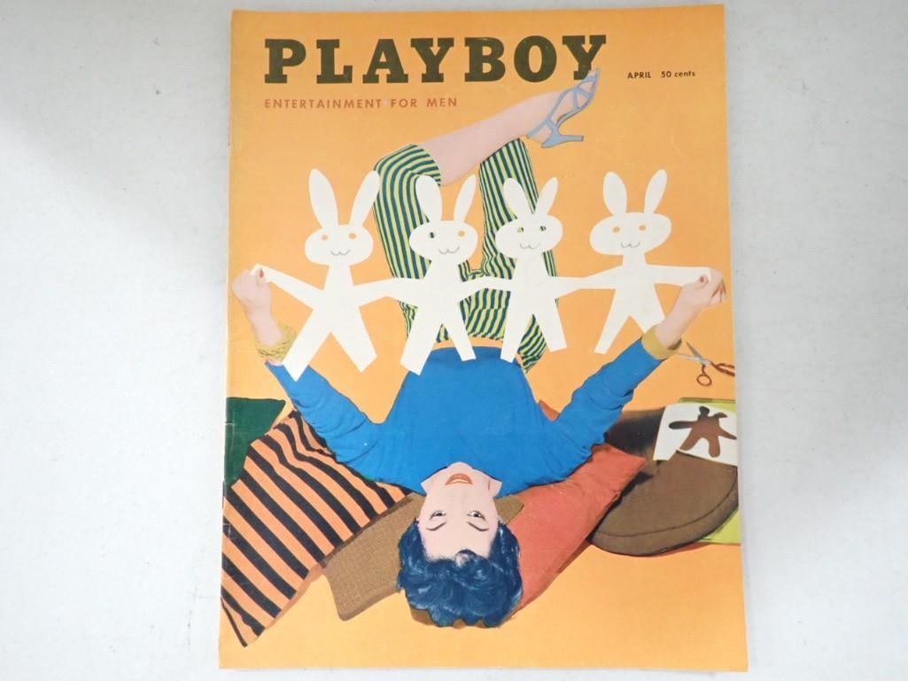 April 1955 Playboy Magazine (1 of 4)